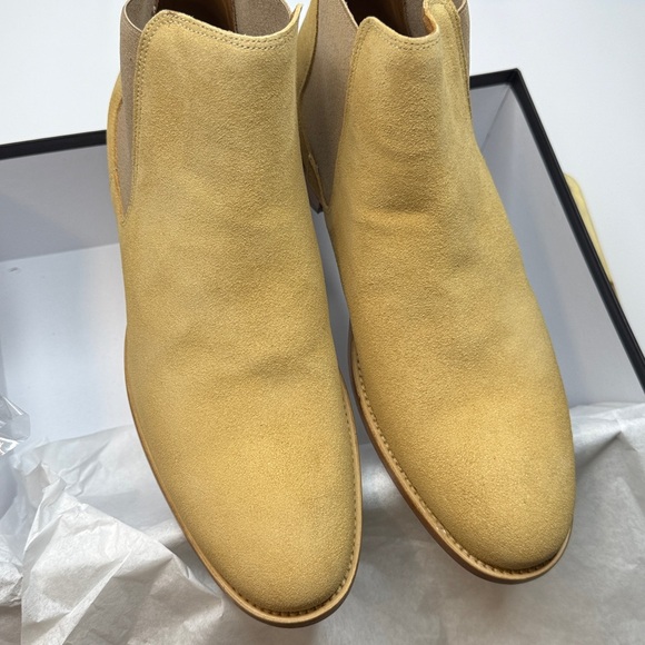 Taft Men\'s Jude Handcrafted Suede Chelsea Slip-on Boots- Tonal- Size 8.5 main image 10